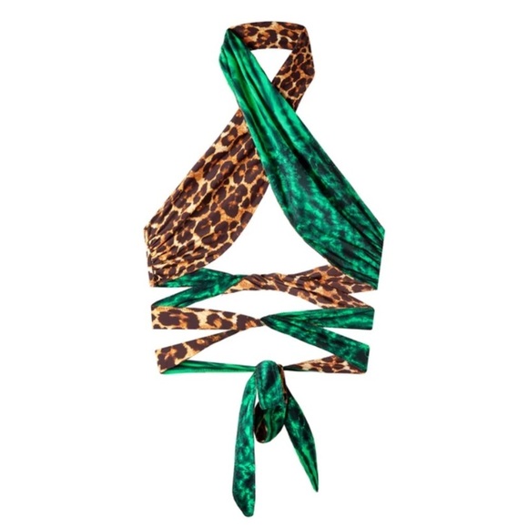 Tropic of C bianca top in mama africa/mystic green | curve bottom in mama africa - Picture 4 of 14